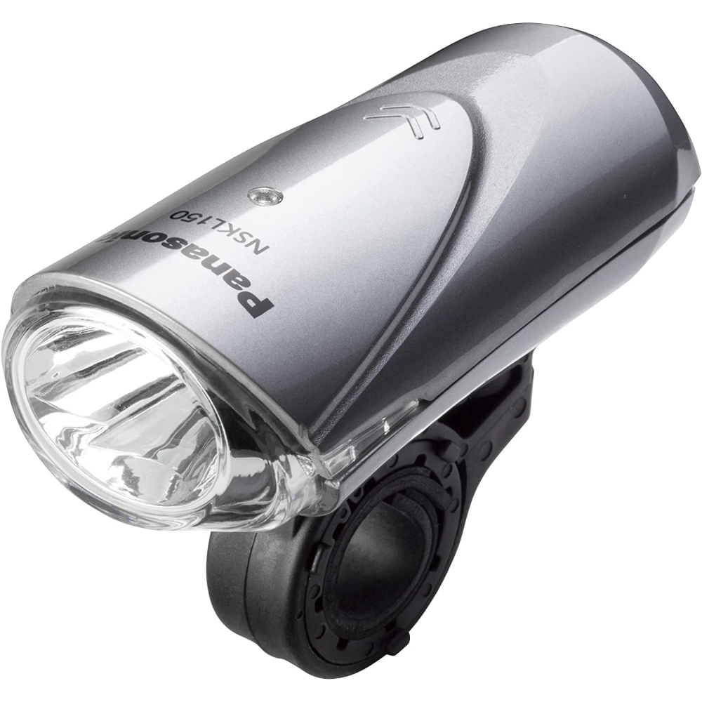 パナソニック(Panasonic) LED かしこいランプ 自転車 シルバー　W47×D98×H36mm NSKL150