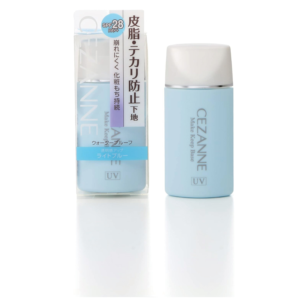 セザンヌ 皮脂テカリ防止下地 ライトブルー 30ml