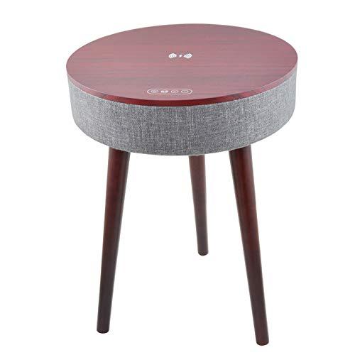 サウンドテーブル ブラウン Bluetooth スピーカー内蔵 サイドテーブル