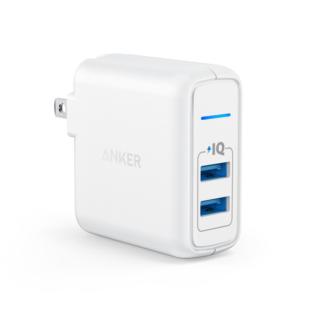 Anker PowerPort 2 Elite (USB充電器 24W 2ポート)