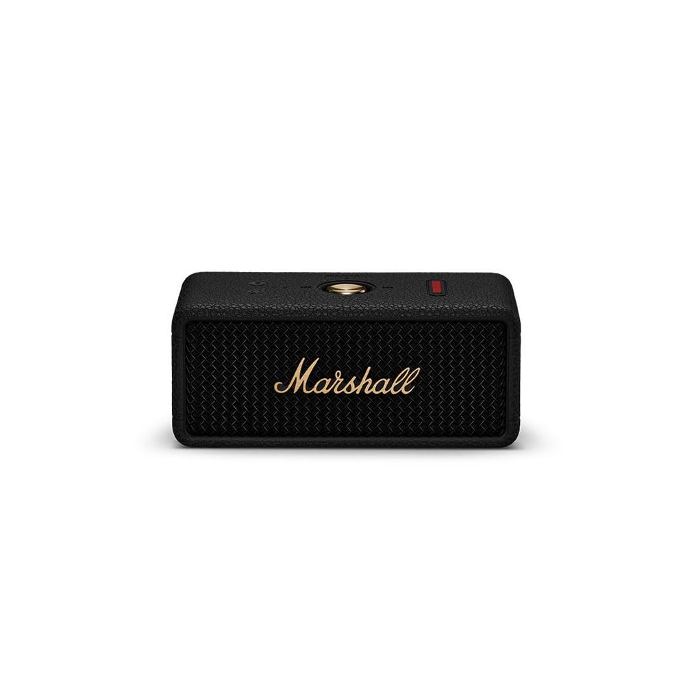 Marshall ワイヤレスポータブル防水スピーカー Emberton III ブラック&ブラス