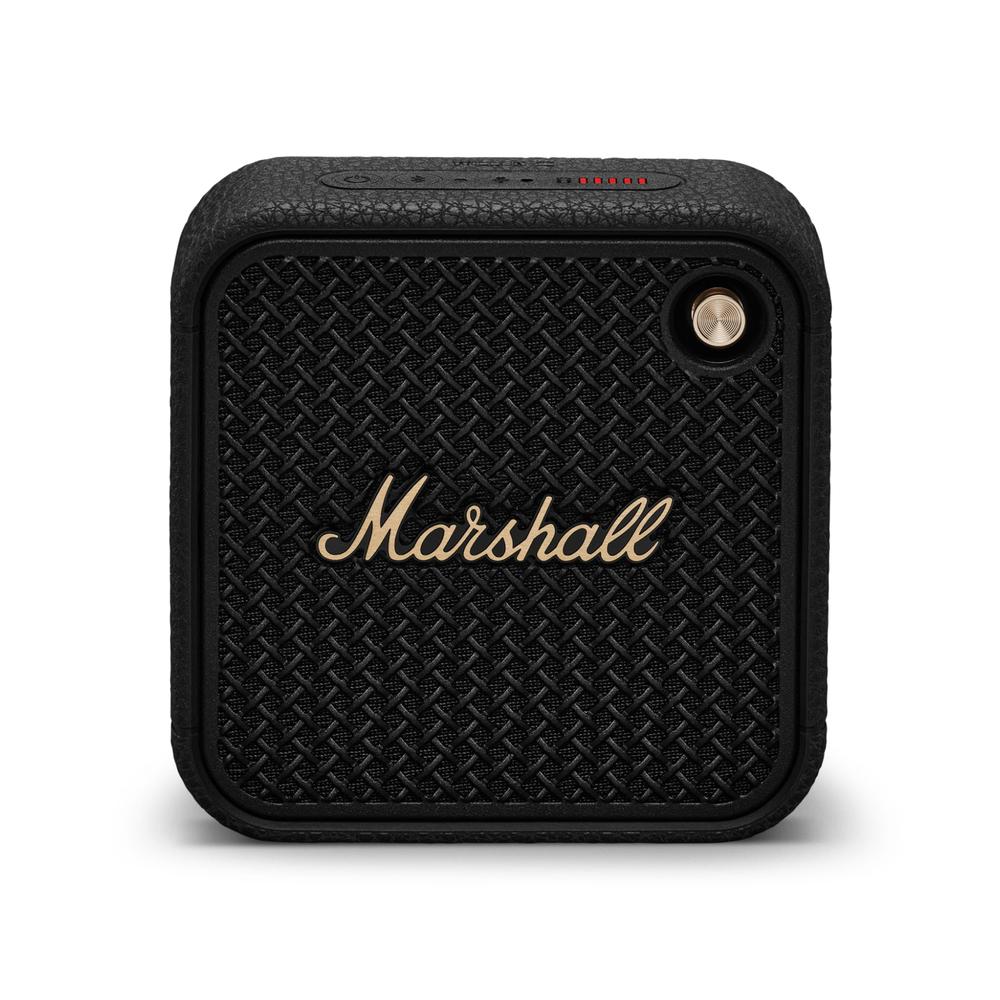 Marshall ワイヤレスポータブル防水スピーカー Willen II ブラック&ブラス