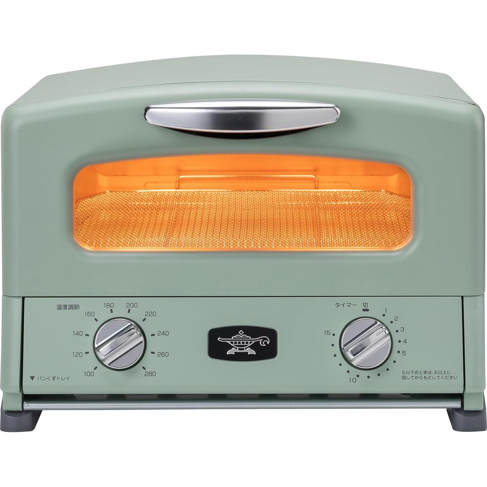 Aladdin (アラジン) グラファイト グリル & トースター 4枚焼き グリーン AGT-G13B(G)