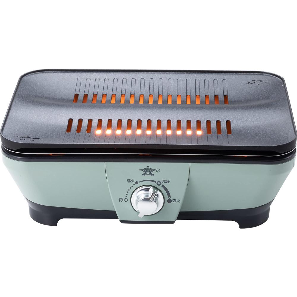 Aladdin (アラジン) グラファイト ミニグリラー [遠赤グラファイト 搭載] グリーン CAG-MG7A(G)