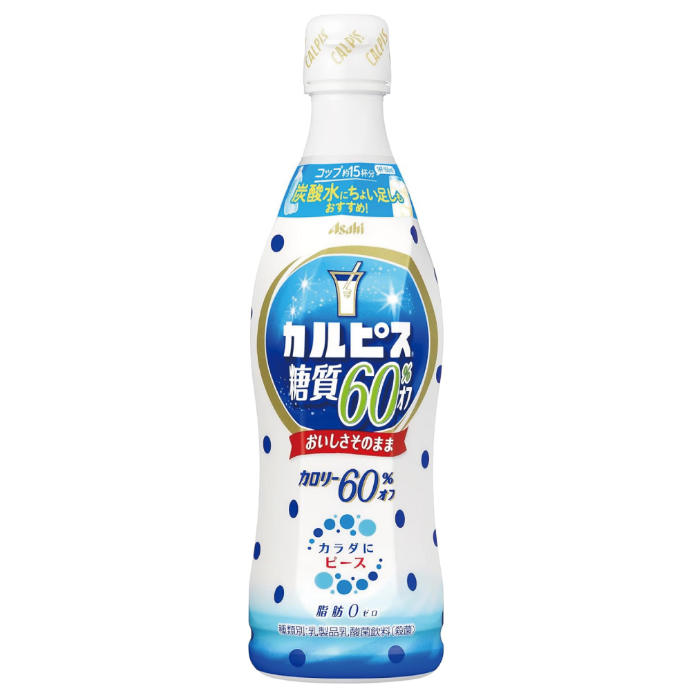 アサヒ飲料 「カルピス」糖質60% オフ 希釈用 470ml ×12本