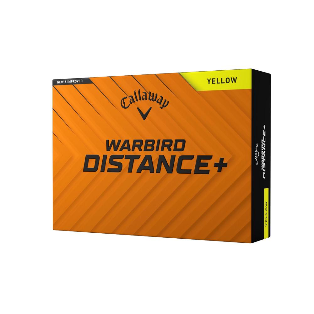 キャロウェイ(Callaway) ゴルフボール WARBIRD DISTANCE 25 1ダース(12個入り) 2ピース構造