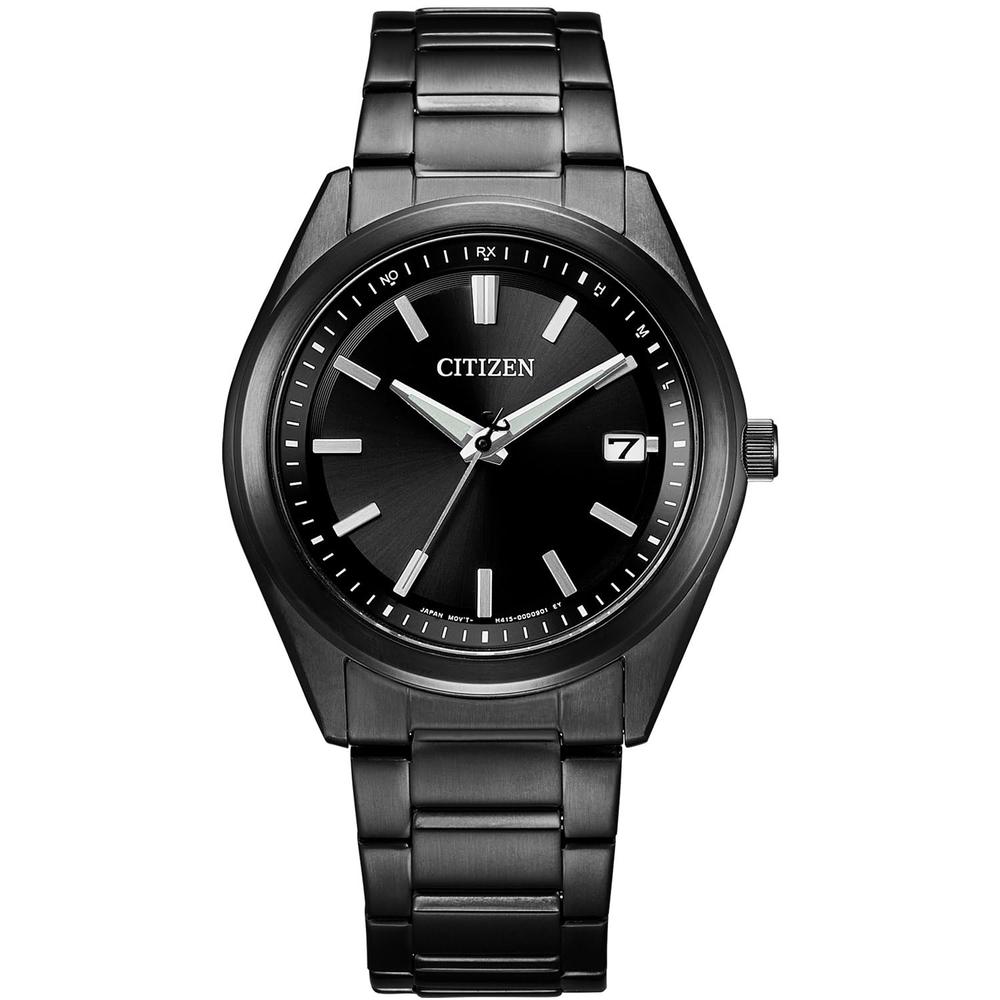 [CITIZEN] 腕時計 CITIZEN COLLECTION 3針モデル 光発電エコ・ドライブ 5気圧防水 ベーシック ブラック AS1085-61E メンズ