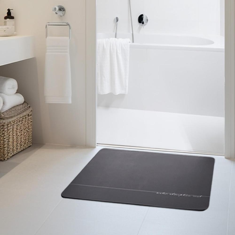 王様のバスマット(角型グレー, 60cm×40cm)