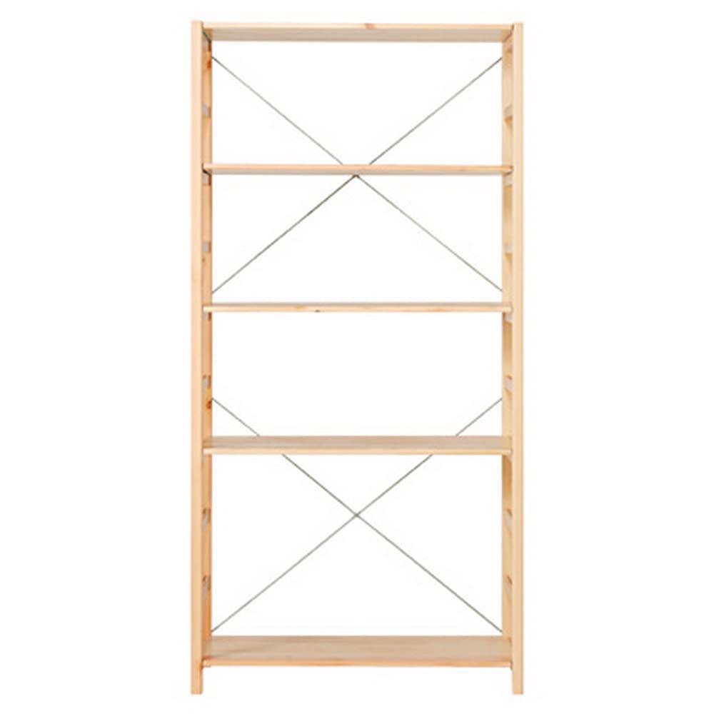 無印良品 パイン材ユニットシェルフ 大 幅86×奥行39.5×高さ175.5cm 61182285