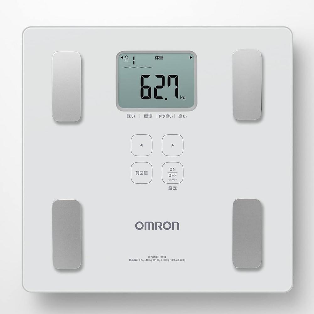 オムロン 体重 体組成計 カラダスキャン ホワイト KRD-203-W