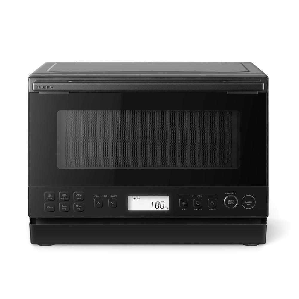 TOSHIBA(東芝) スチームオーブンレンジ 石窯オーブン 23L ER-60ZB(K) ブラック【Amazon.co.jp限定】