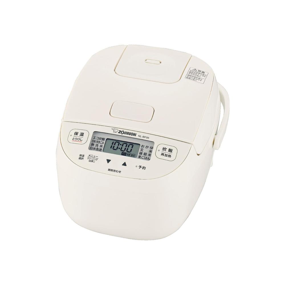 象印マホービン 炊飯器 3合 極め炊き ソフトホワイト NL-BF05AM-WZ
