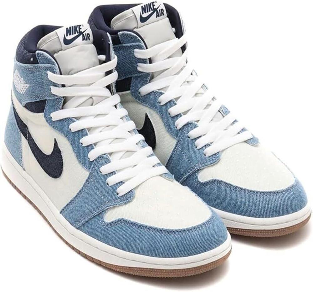 [ナイキ] エア ジョーダン 1 レトロ ハイ サミットホワイト/サミットホワイト/ガムミディアムブラウン/オブシディアン FQ2947-100