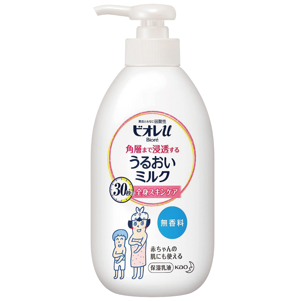 ビオレu モイスチャライジング 角層まで浸透する うるおいミルク 無香料 300ml