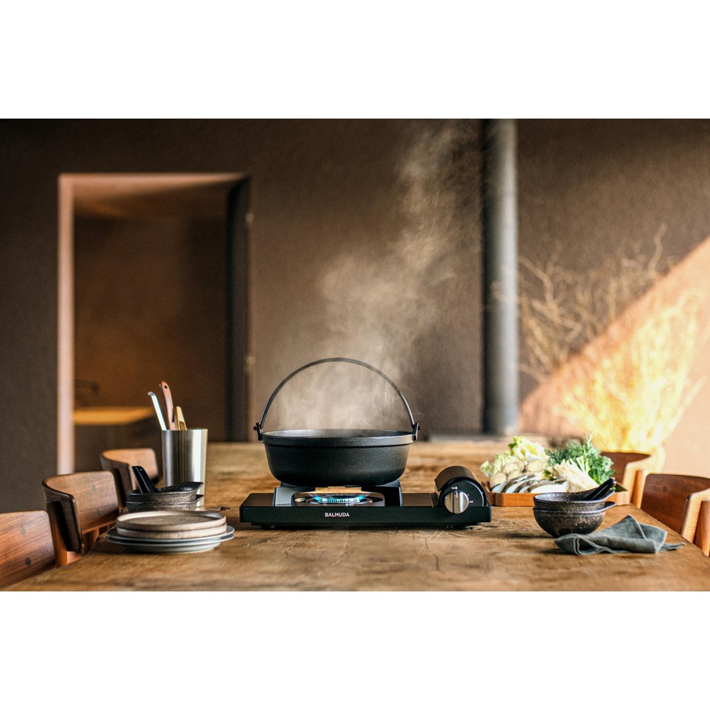 【バルミューダ】カセットコンロ テーブルストーブ ブラック BALMUDA TableStove Black KGS01JP-BK
