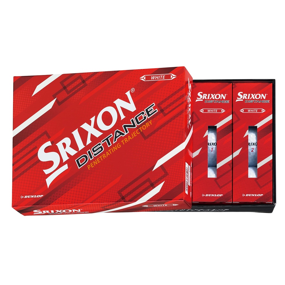 DUNLOP(ダンロップ) ゴルフボール SRIXON DISTANCE9 2022年モデル 1ダース(12個入り) ホワイト